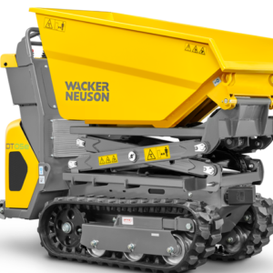 Wacker Neuson DT05e zero emission Minidumper con cassone ribaltabile ad alto sollevamento 500kg di carico utile