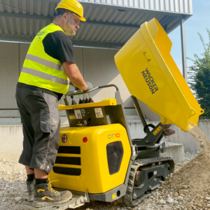 Wacker Neuson DT10 Minidumper con cassone ribaltabile girevole 1.000kg Carico utile