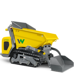 Wacker Neuson DT10e Minidumper a emissioni zero con benna a scarico frontale e pala autocaricante 1.000kg Carico utile