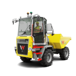 Wacker Neuson Dual View Dumper Cingolato DV60-2 con Benna a Ribaltamento Anteriore 6.000kg Carico Utile