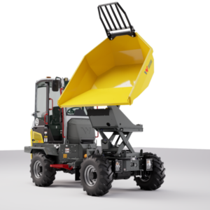 Wacker Neuson DW30-2 Dumper su ruote con cassone ribaltabile girevole 3.000kg di carico utile