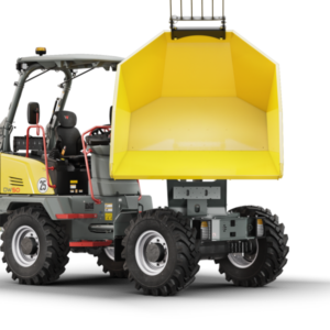 Wacker Neuson Raddumper DW50-2 con cassone girevole e ribaltabile, portata 5.000kg