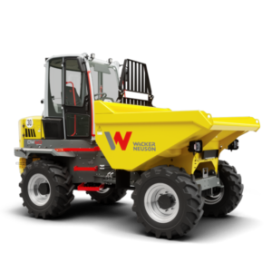 Wacker Neuson Dumper gommato DW60-3 con cassone ribaltabile frontale 6.000kg Carico utile