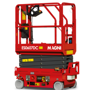 MAGNI ES0607DC Piattaforma aerea a forbice elettrica 5,6 mtr. – ARTICOLO DA ESPOSIZIONE