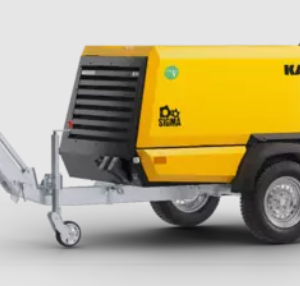 KAESER MOBILAIR M81 – Compressore da cantiere mobile con generatore di corrente 8,5 kVA