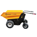 LUMAG MD500EK- Dumper elettrico a ruote con cassone ribaltabile anteriore, capacità di carico 500 kg