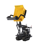 LUMAG MD500HPROHTS Minidumper con ribaltamento alto, cassone ribaltabile anteriore e pala auto-caricante, 500 kg di carico utile