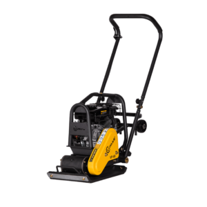 LUMAG VP 60 – Piastra vibrante unidirezionale da 58 kg inclusi carrello di trasporto e tappeto in gomma