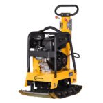 LUMAG RP-160HPC – Piastra vibrante reversibile con 160 kg incl. carrello di trasporto e tappeto in gomma